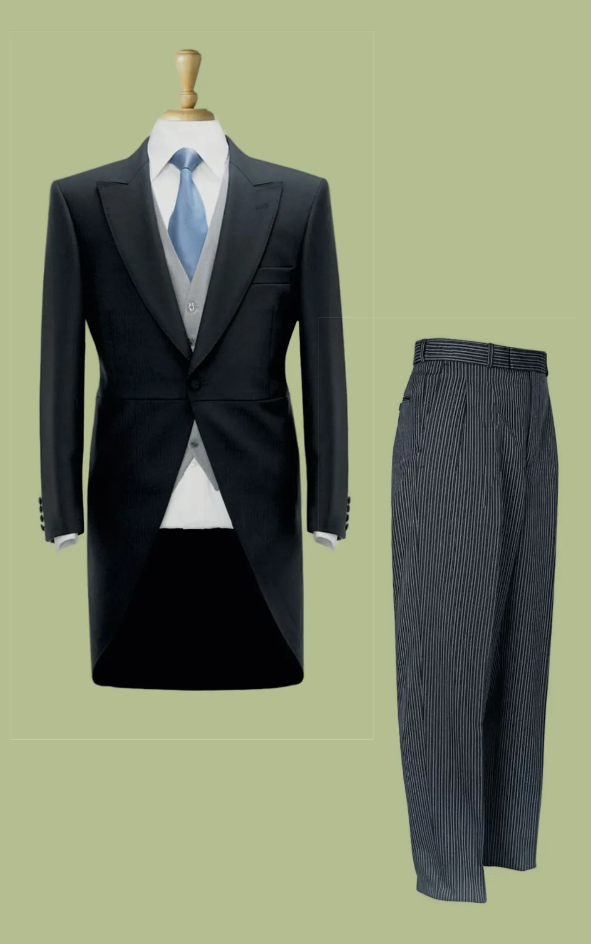 Tailcoat &   Stripe Trousers