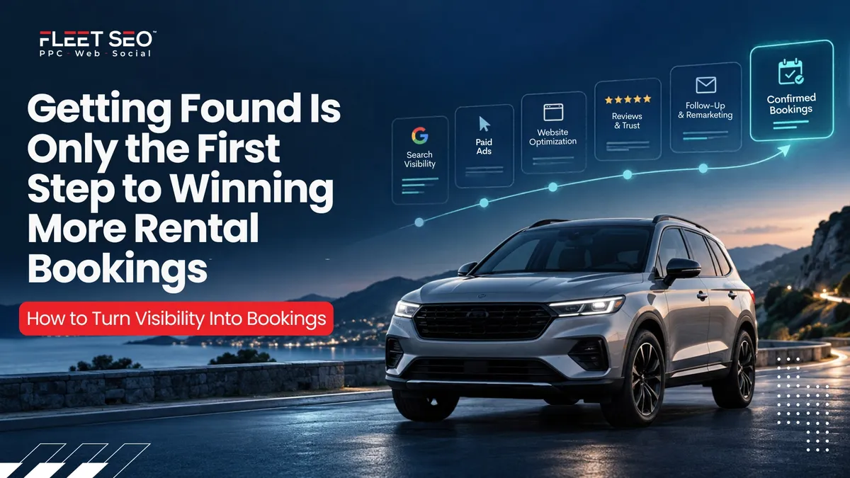 Car Rental SEO Is Only Part of the Growth System: How to Turn Visibility Into Bookings