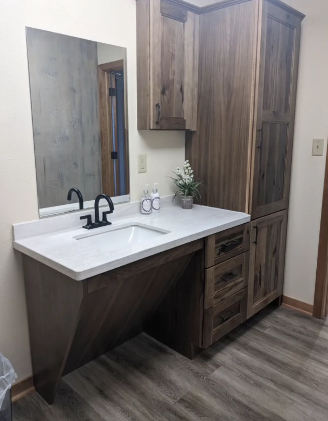 Wausau bathroom remodeling project