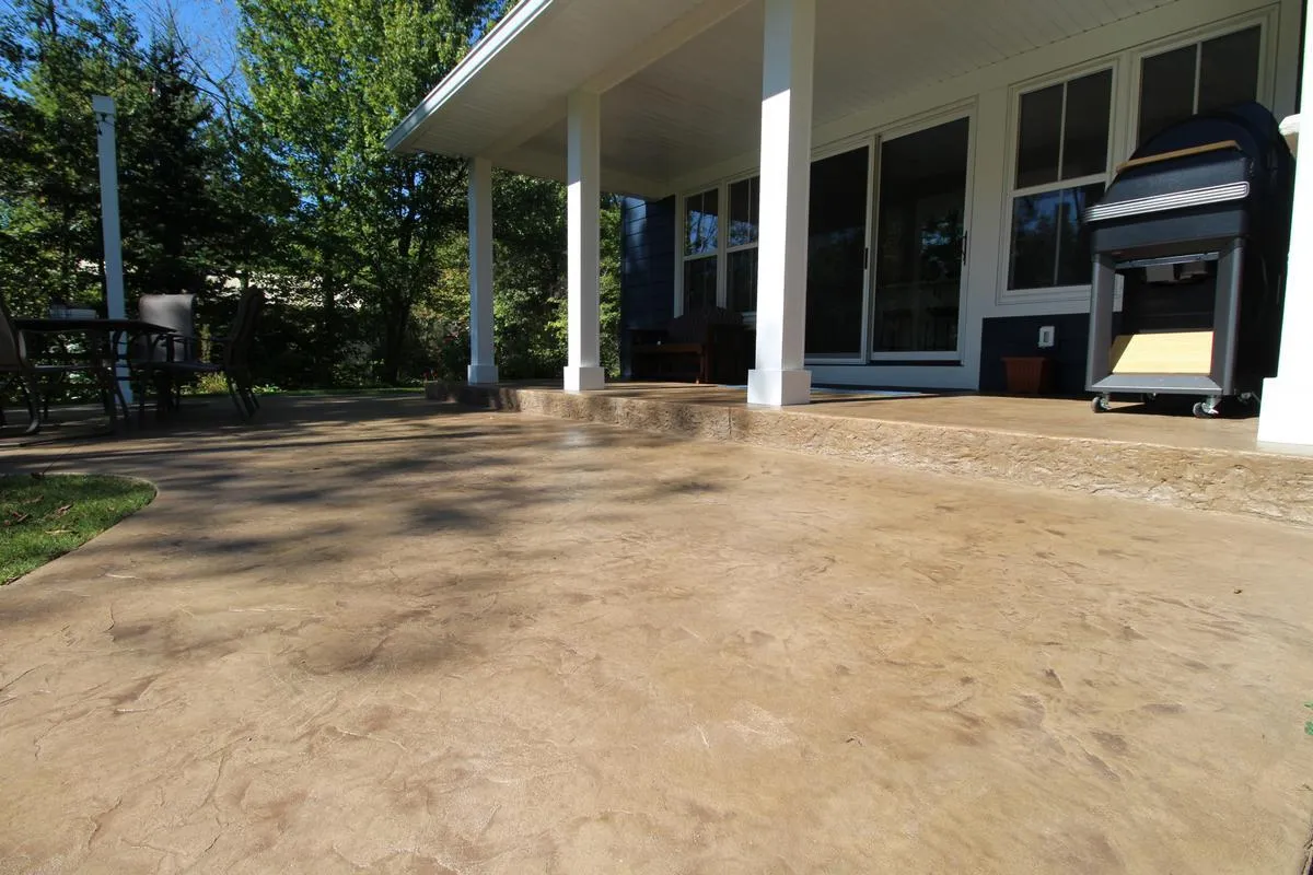 decorative concrete patio installation Wausau WI