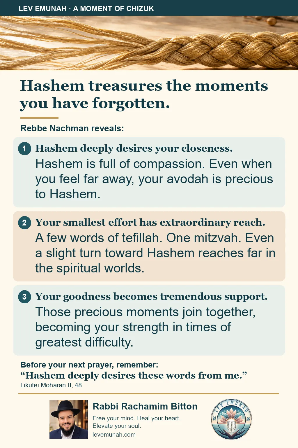Your goodness becomes strength in your greatest difficulties