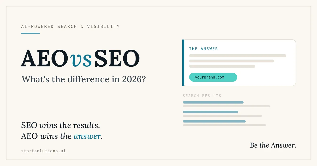 aeo vs seo in 2026