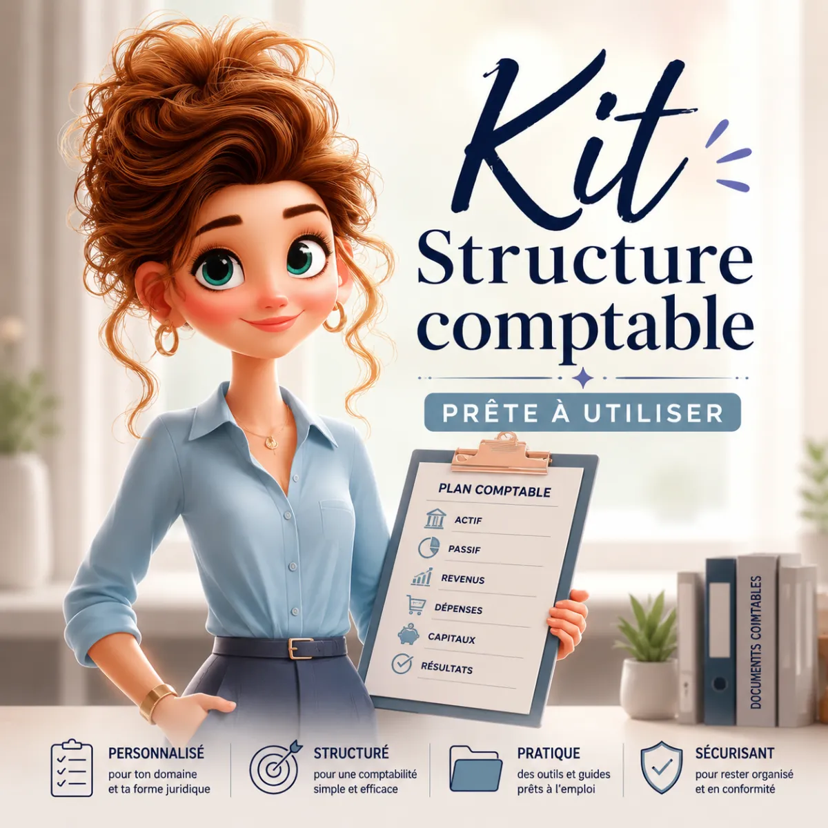 Structures comptables prêtes à l'emploi