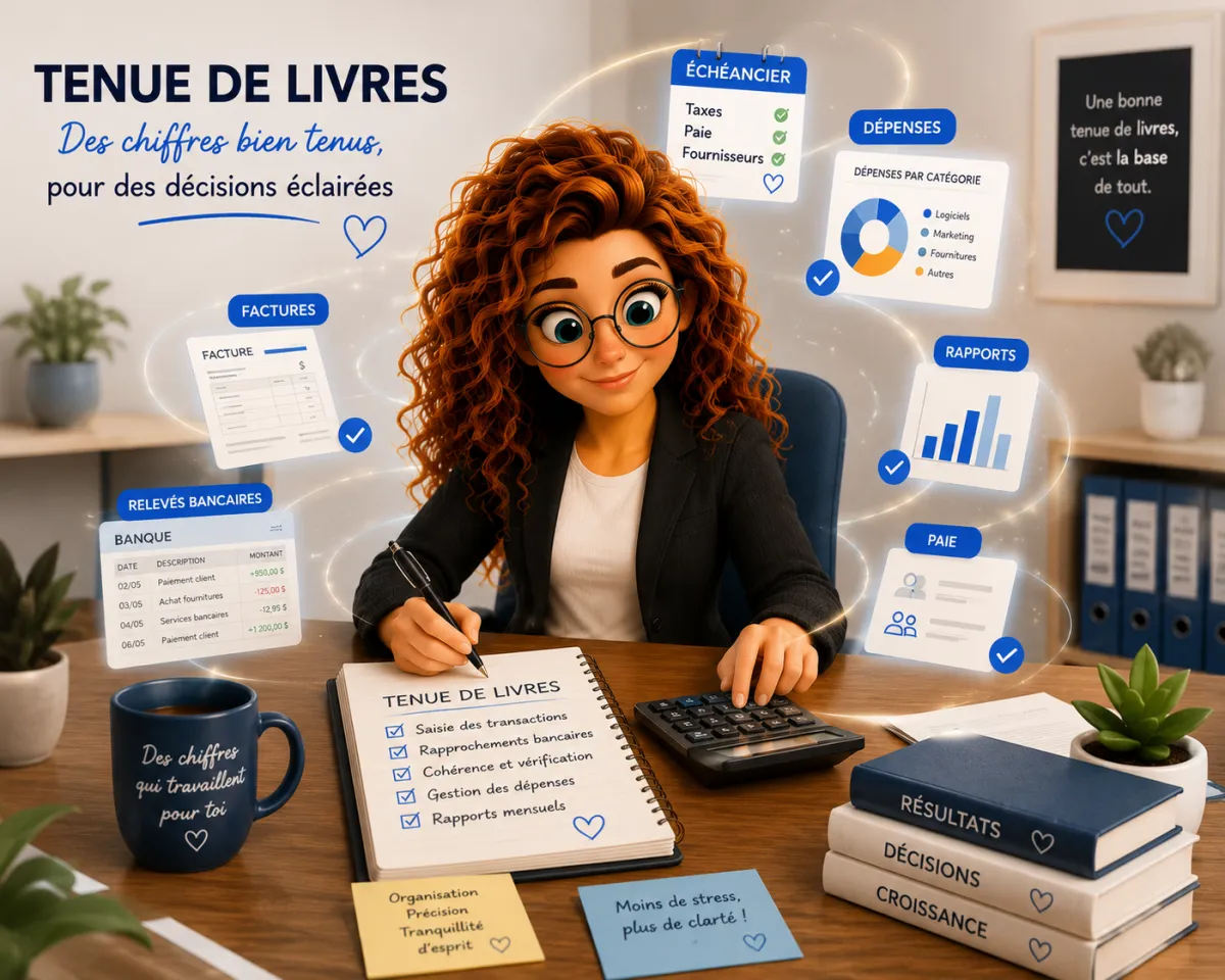 Services comptables pour entrepreneurs - L'Alliée des Chiffres