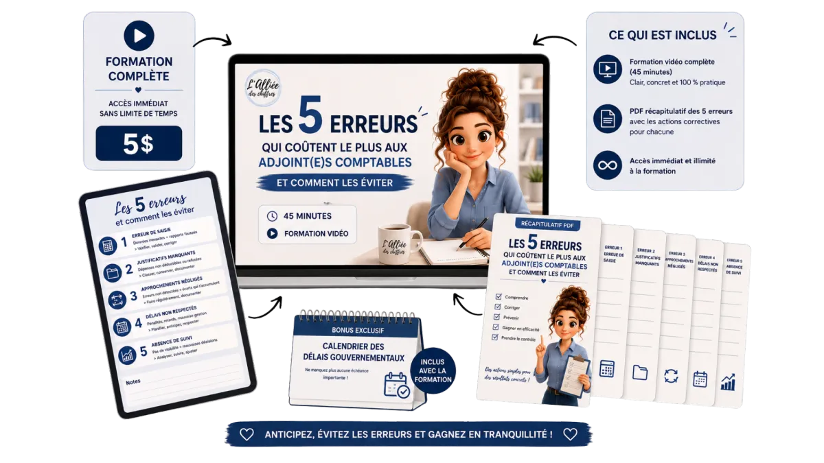 Les 5 erreurs les plus coûteuses pour les adjointes comptables