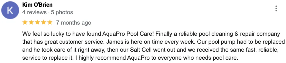 monthly pool service near me