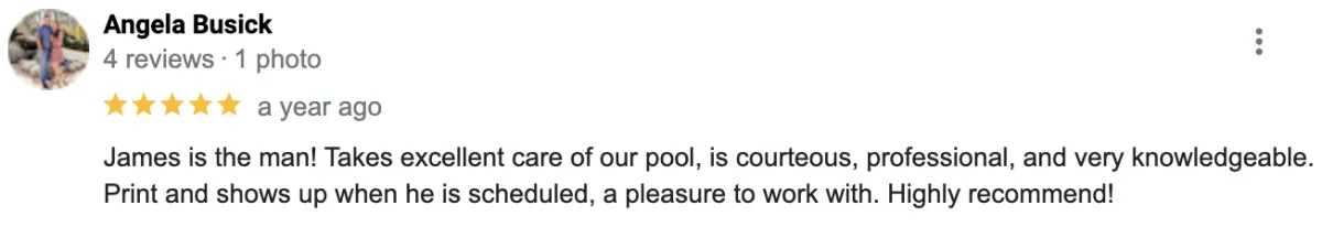 pool service