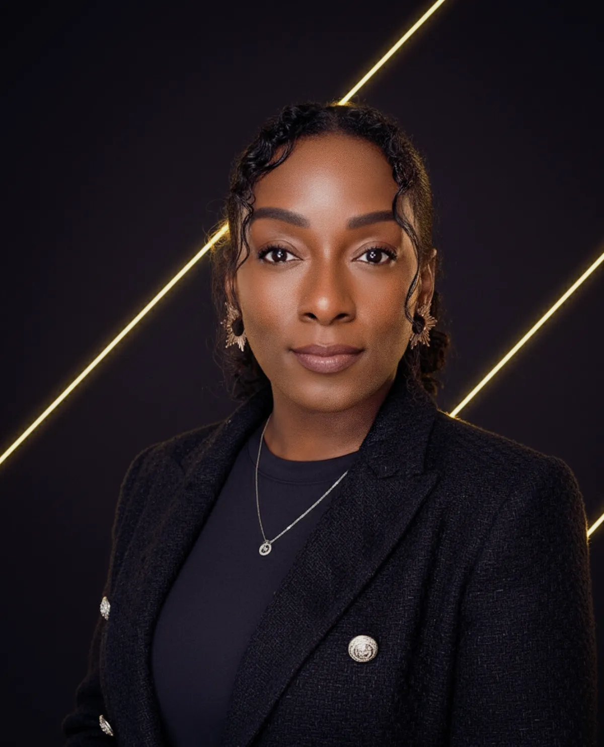 Portrait of founder and CEO Erin Harris