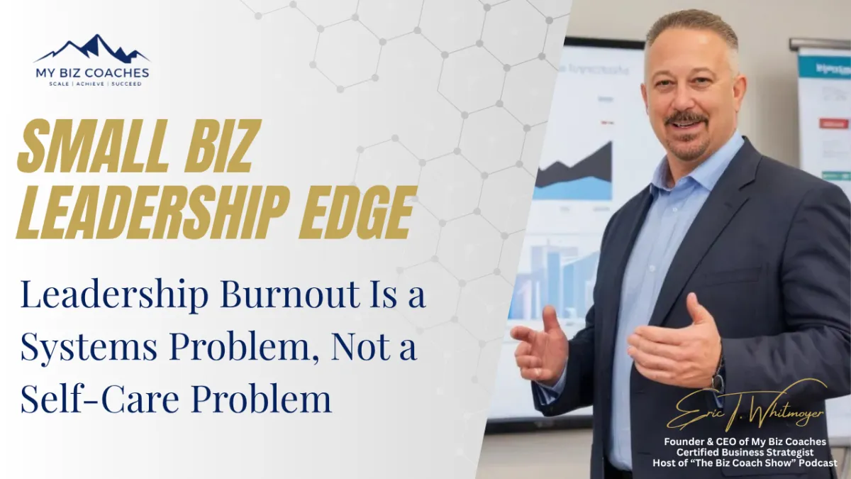 Leadership Burnout Is a Systems Problem, Not a Self-Care Problem