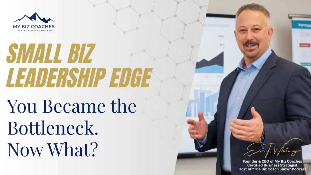 You Became the Bottleneck. Now What?