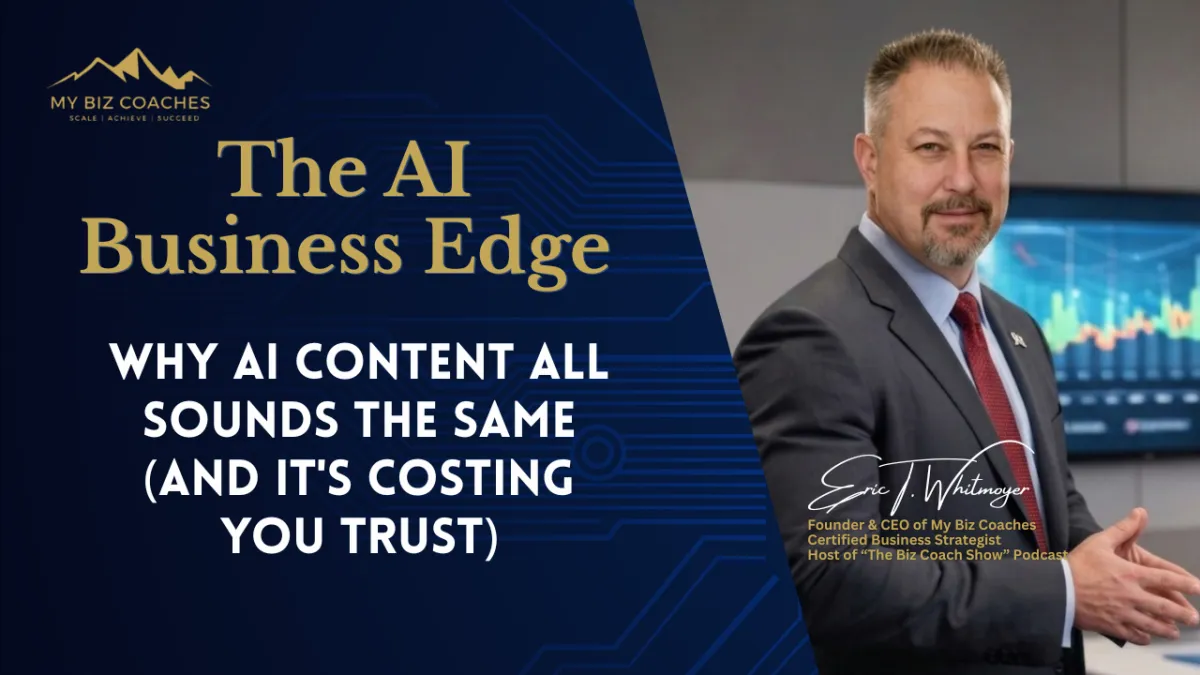 Why AI Content All Sounds the Same (And It's Costing You Trust)