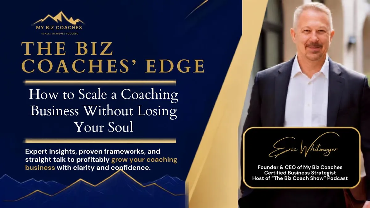 How to Scale a Coaching Business Without Losing Your Soul