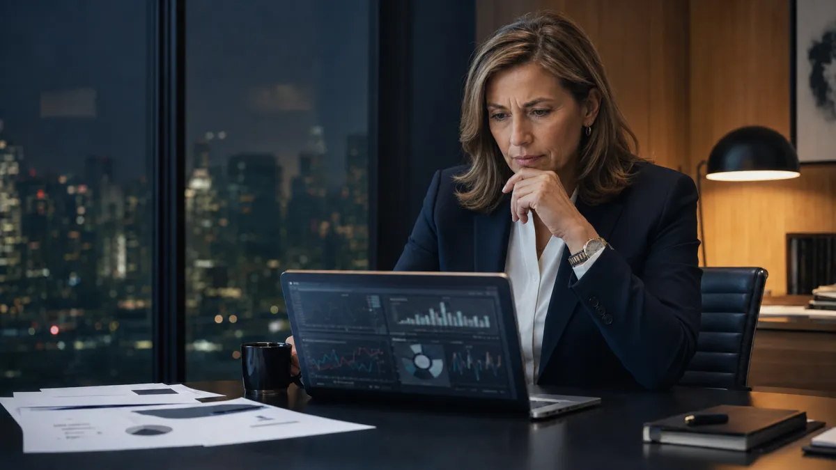Executive Leader Using AI in Decision Making