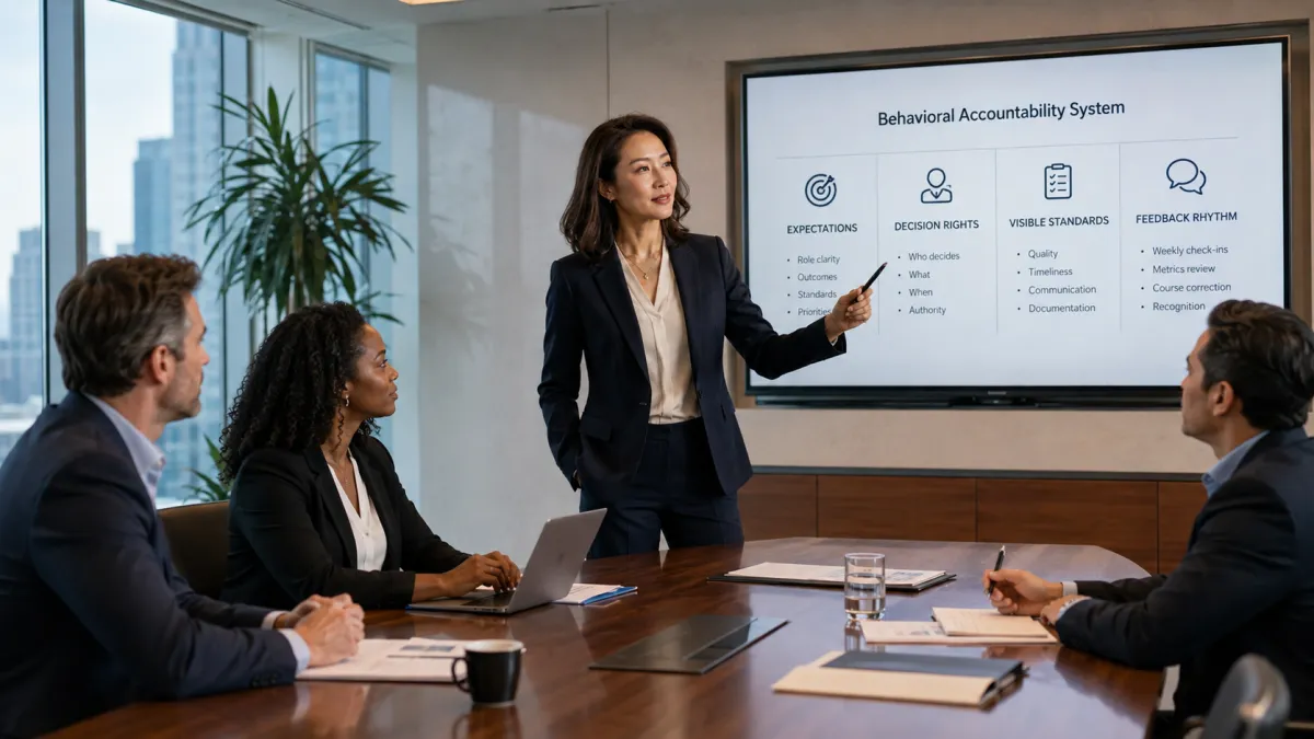 Build the Accountability System, Not More Conversations