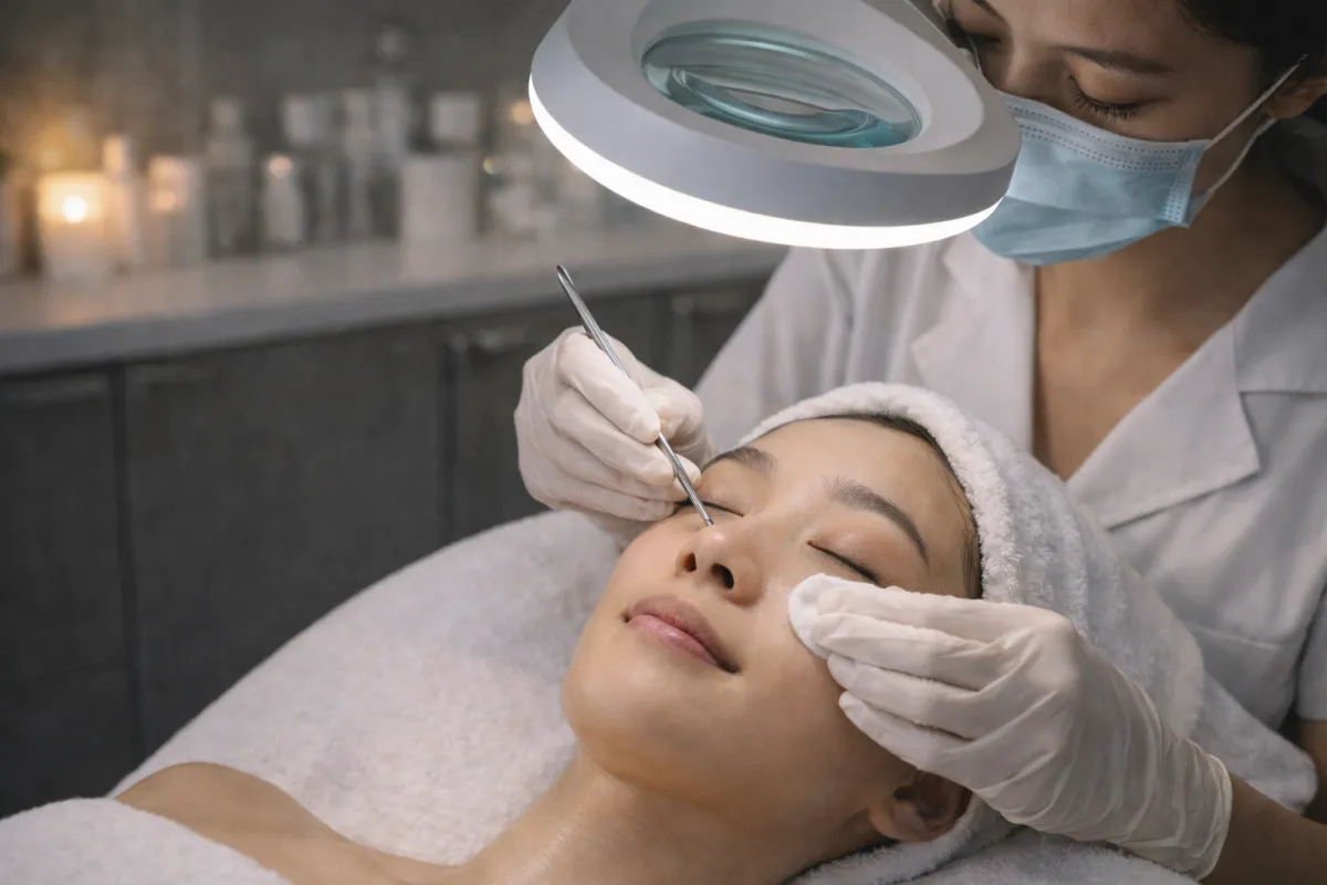 The Science of Manual Extraction: Why Professional Pore Clearing Beats DIY | C2J Beauty