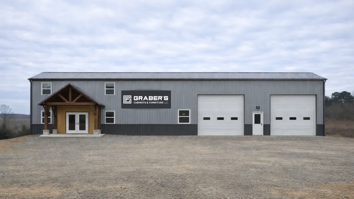 raber’s Cabinets & Furniture LLC custom cabinet and furniture workshop located in Virginia
