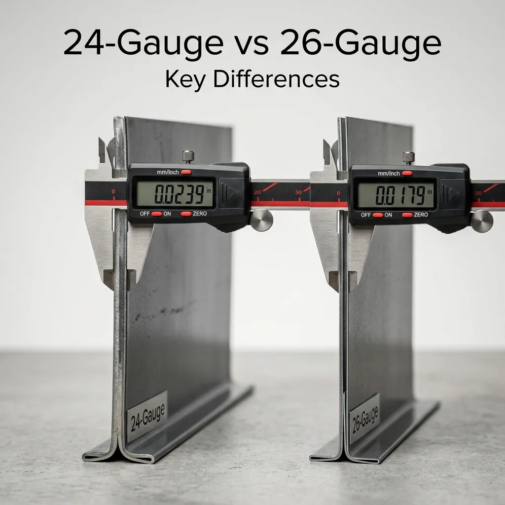 24-Gauge vs. 26-Gauge Metal Roofing: Key Differences