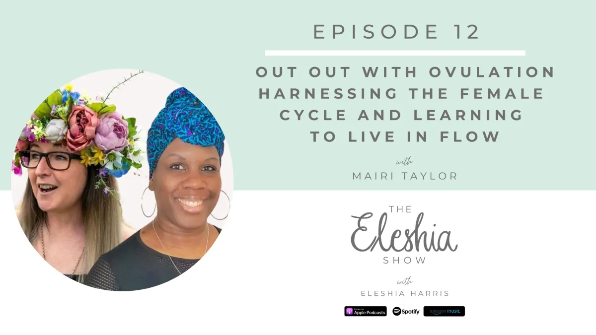 Episode 12 with image of Eleshia and Mairi 