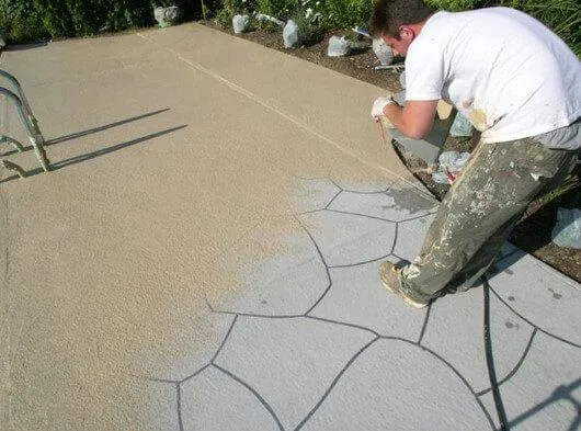 Concrete Overlay, Mighty rock concrete, Mooresville, NC