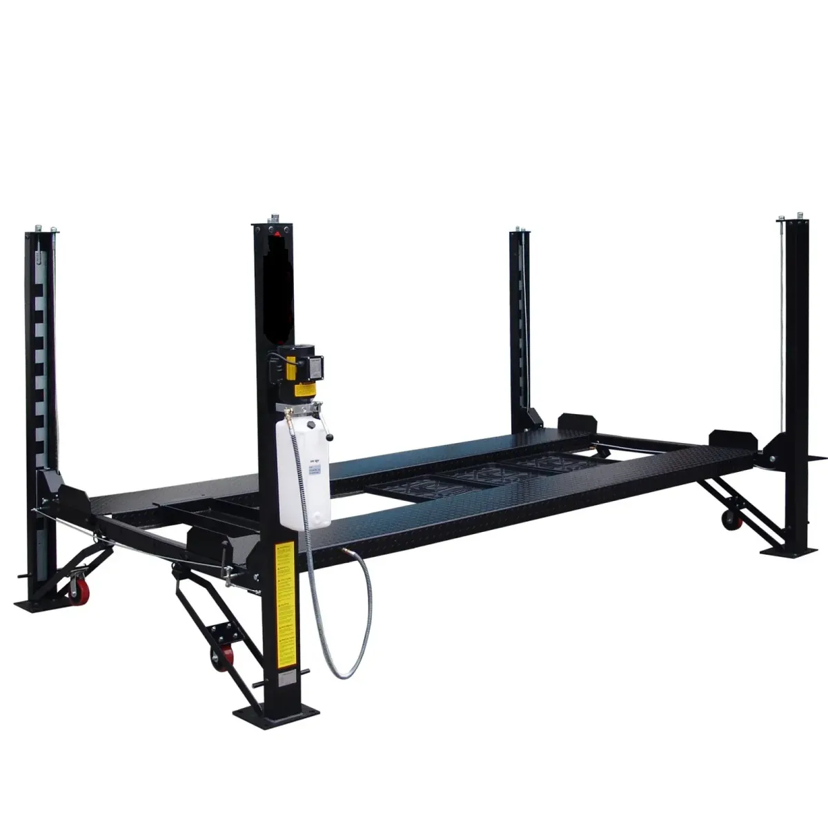 King KVL4-XL 8800lb 4-Post Lift with 78-inch Lifting Height for SUV Storage