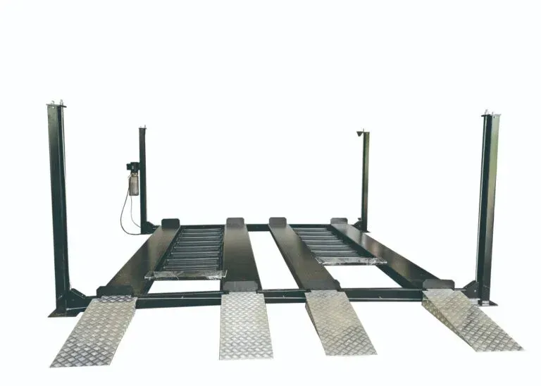 King KVL-DOUBLE 10000lb Double-Wide 4-Post Parking Lift for 4-Car Garage Storage