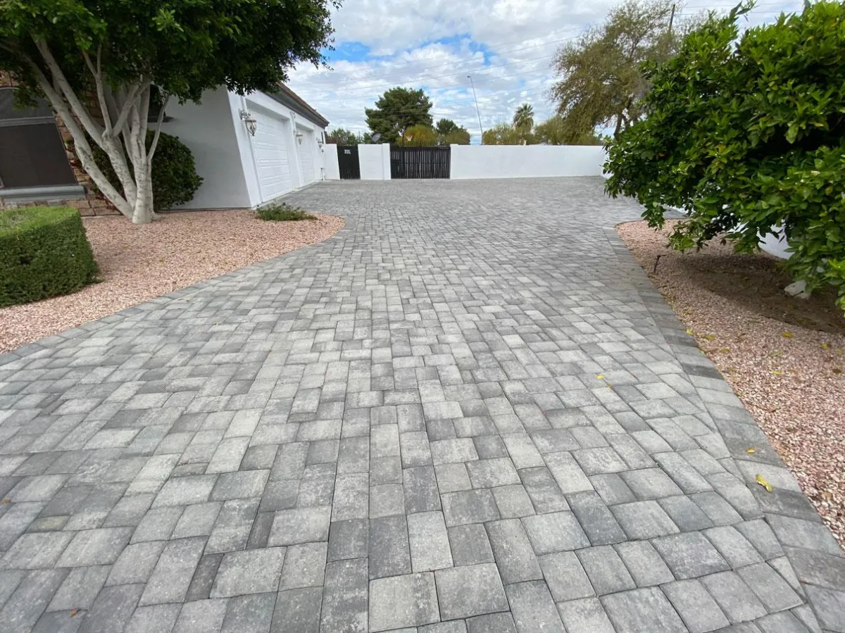 pavers work