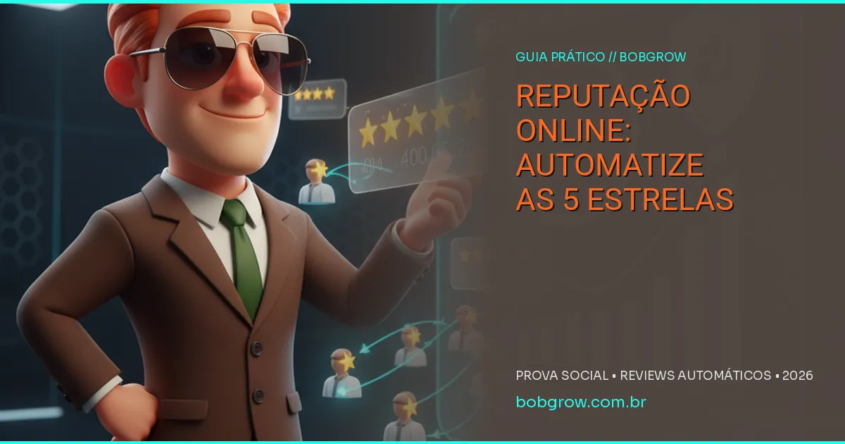Gestão de Reputação Online: Como Automatizar Avaliações no Google e Blindar a Confiança que Gera Vendas em 2026