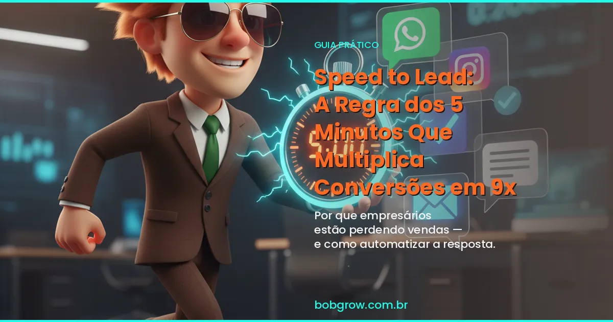Speed to Lead: A Regra dos 5 Minutos Que Multiplica Conversões em 9x (e Como Automatizar em 2026)