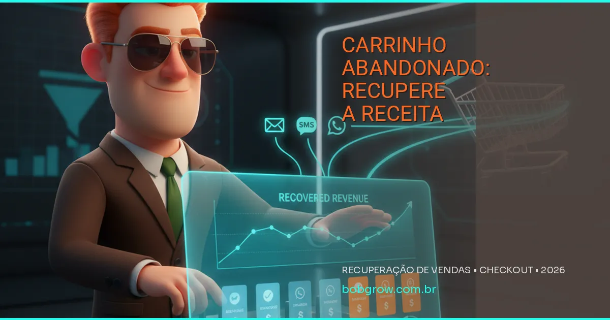 Recuperação de Carrinho Abandonado: Como Recuperar a Receita que Escapa no Checkout com Automação e IA em 2026