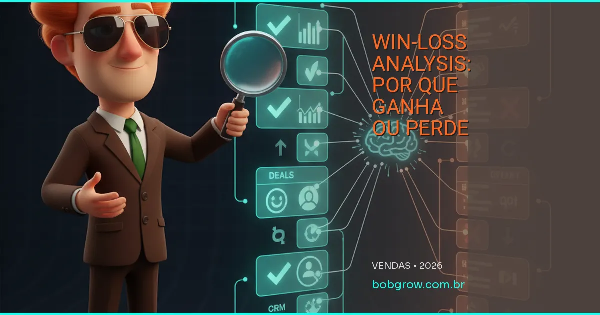 Win-Loss Analysis Automatizado: Como Descobrir Por Que Você Ganha (ou Perde) Cada Deal em 2026