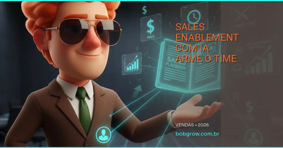 Sales Enablement com IA: Como Armar Cada Vendedor Para Fechar Como Top Performer e Multiplicar Faturamento Sem Contratar em 2026