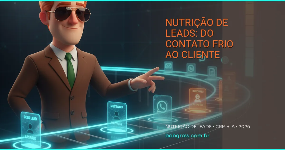 Nutrição de Leads Automatizada: Como Transformar Contatos Frios em Clientes Prontos para Comprar em 2026