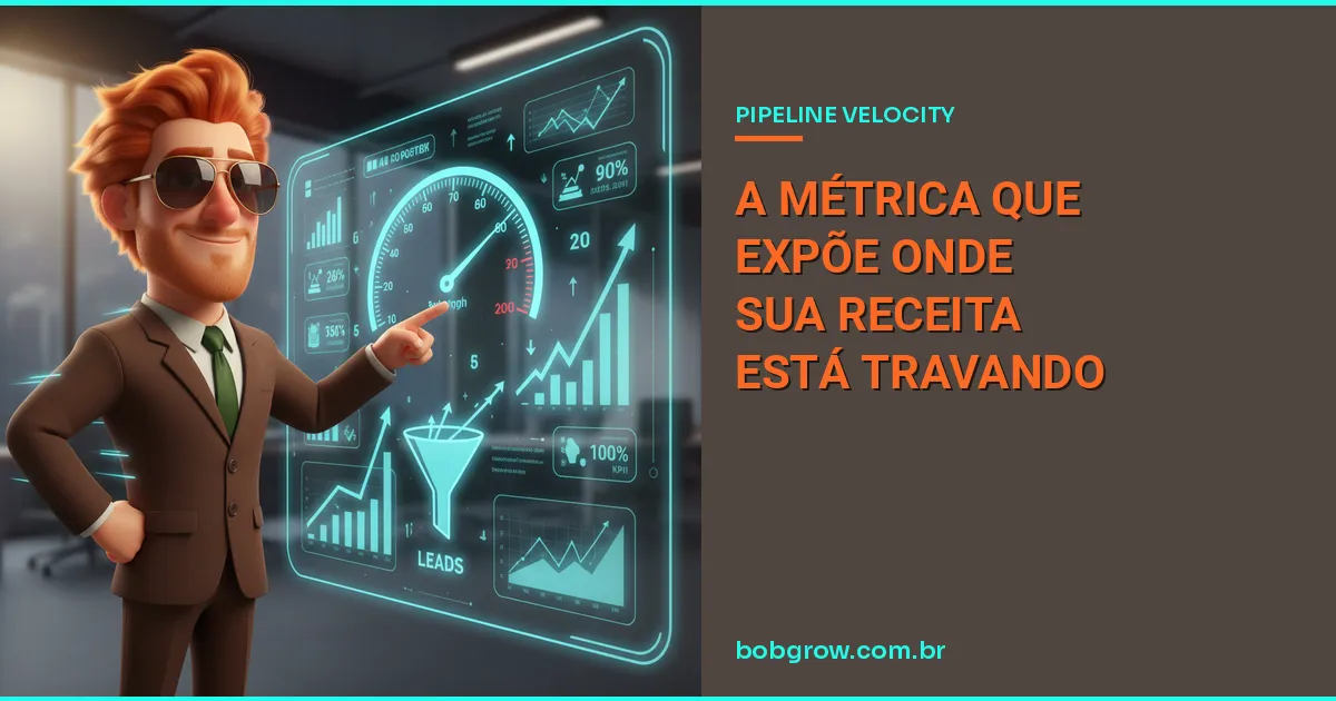 Pipeline Velocity: A Métrica que Expõe Onde Sua Receita Está Travando (e Como Dobrá-la em 2026)