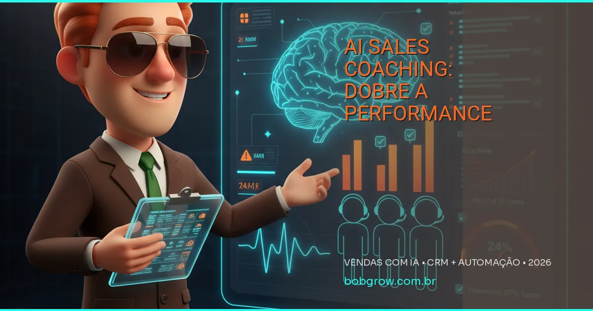 AI Sales Coaching: Como Dobrar a Performance do Seu Time Comercial Sem Contratar Mais Vendedores
