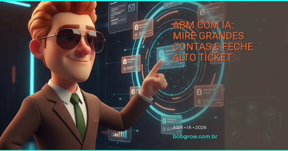 ABM com IA: Como Mirar Grandes Contas, Personalizar a Operação e Fechar Contratos de Alto Ticket em 2026