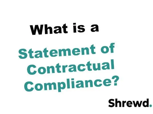 What is a Statement of Contractual Compliance