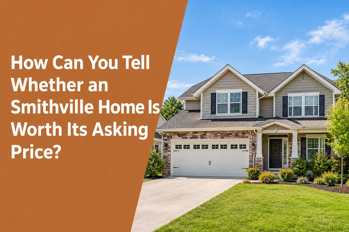 Smithville TN home exterior illustrating how buyers evaluate real estate asking prices
