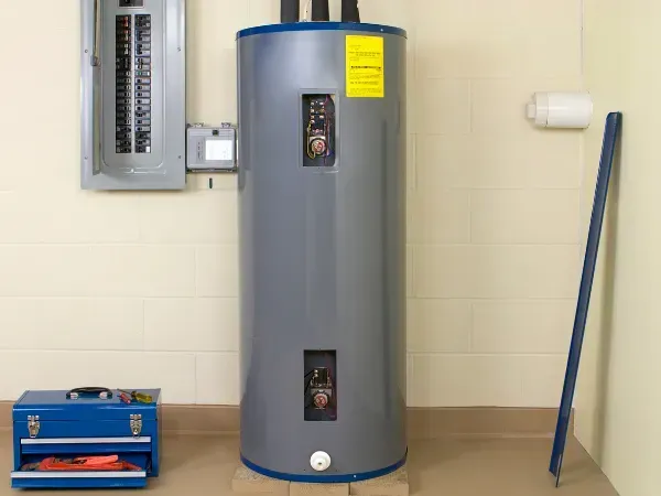 Residential water heater installed in Arizona