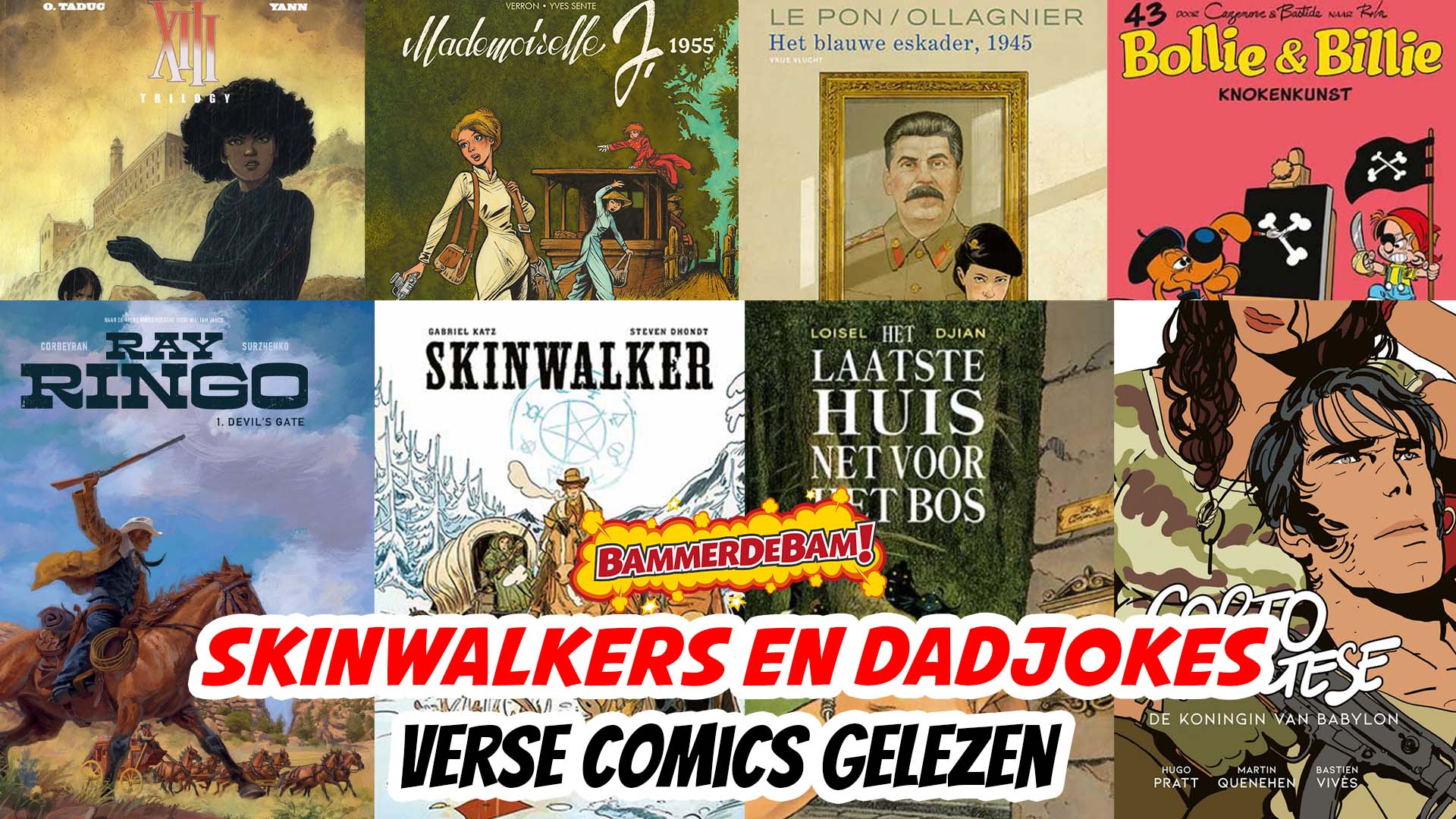 Verse Strips GELEZEN Februari/Maart 2026 – Tim Burton-vibes, western horror & koortsdroom-Corto (met Daan, Koos & Jacarrino)