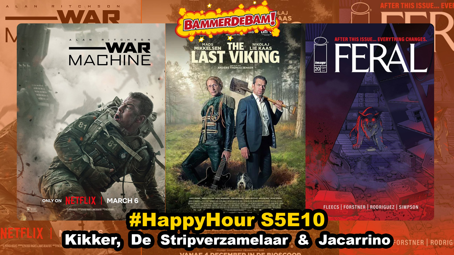 War Machine, Feral & The Last Viking #HappyHour 9/3