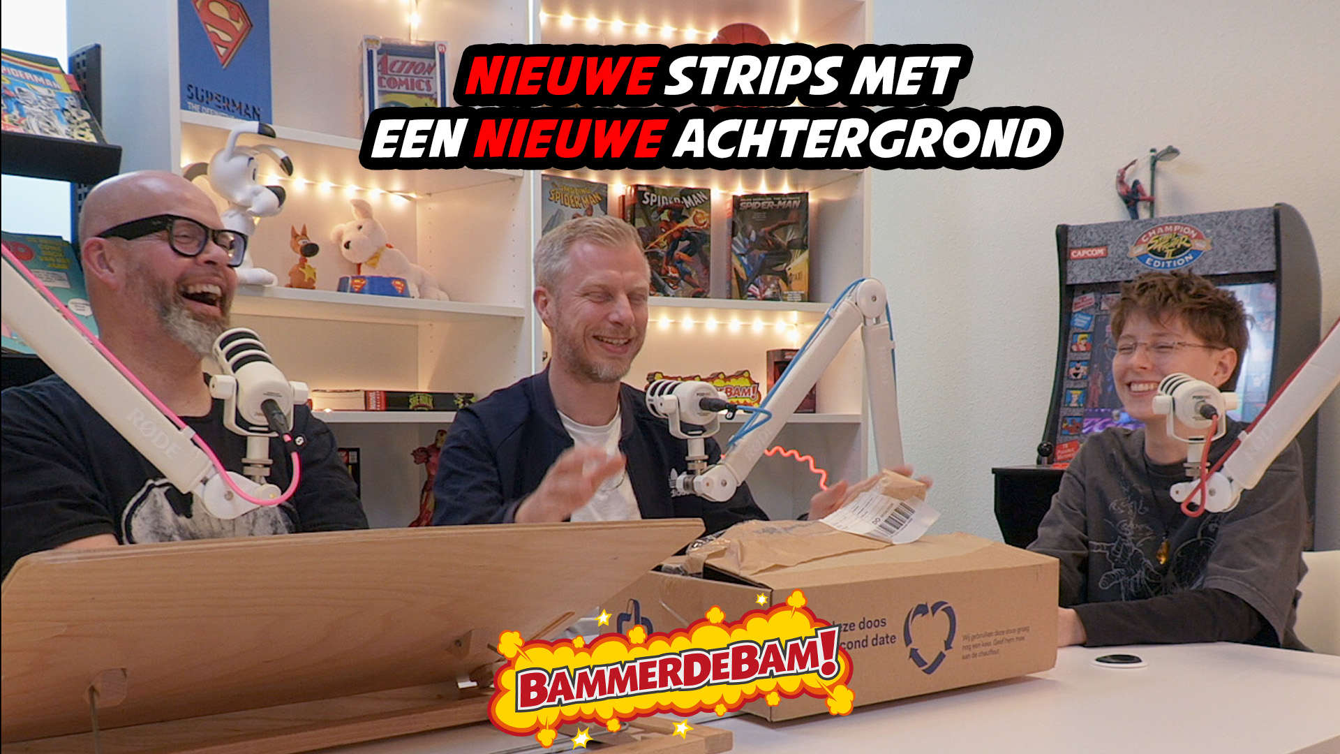 Verse Strips UNBOXED April/Mei 2026 – Unboxing met Koos, Danté & Jacarrino