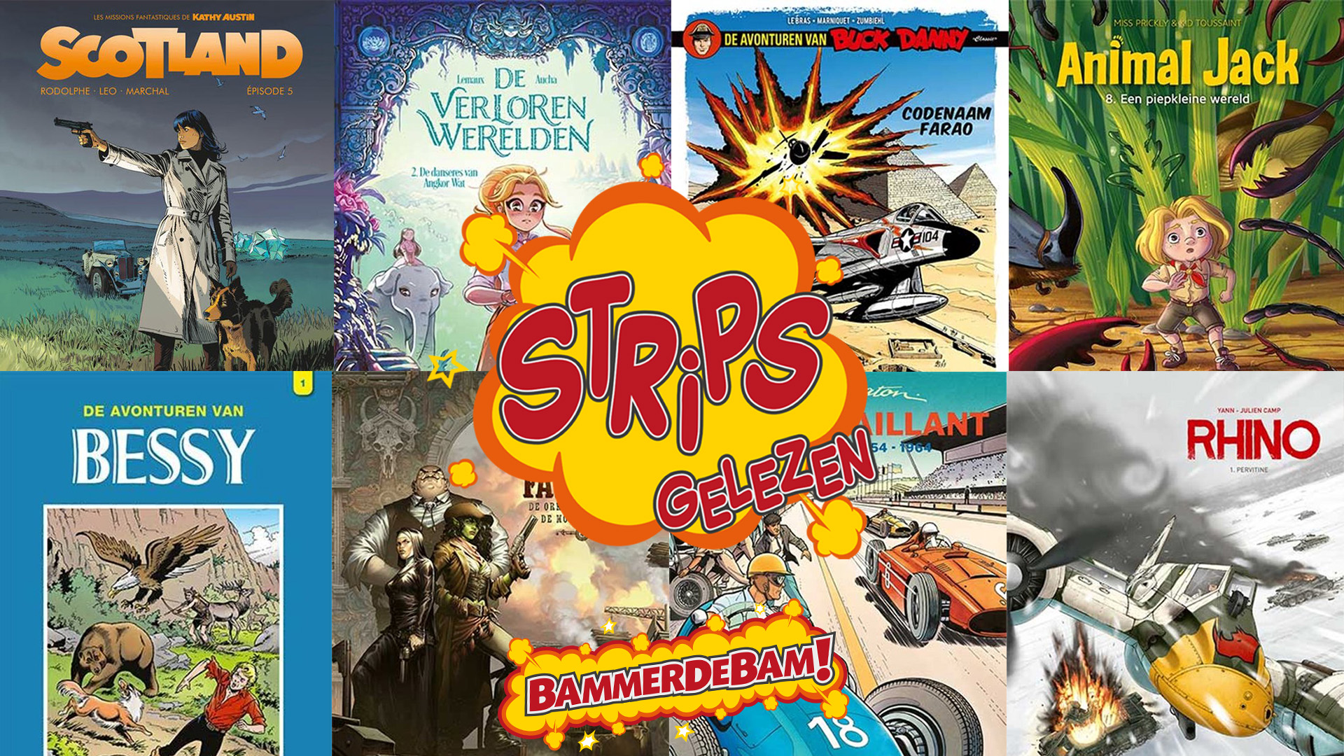 Verse Strips GELEZEN Mei 2026 – met Danté, Koos & Jacarrino