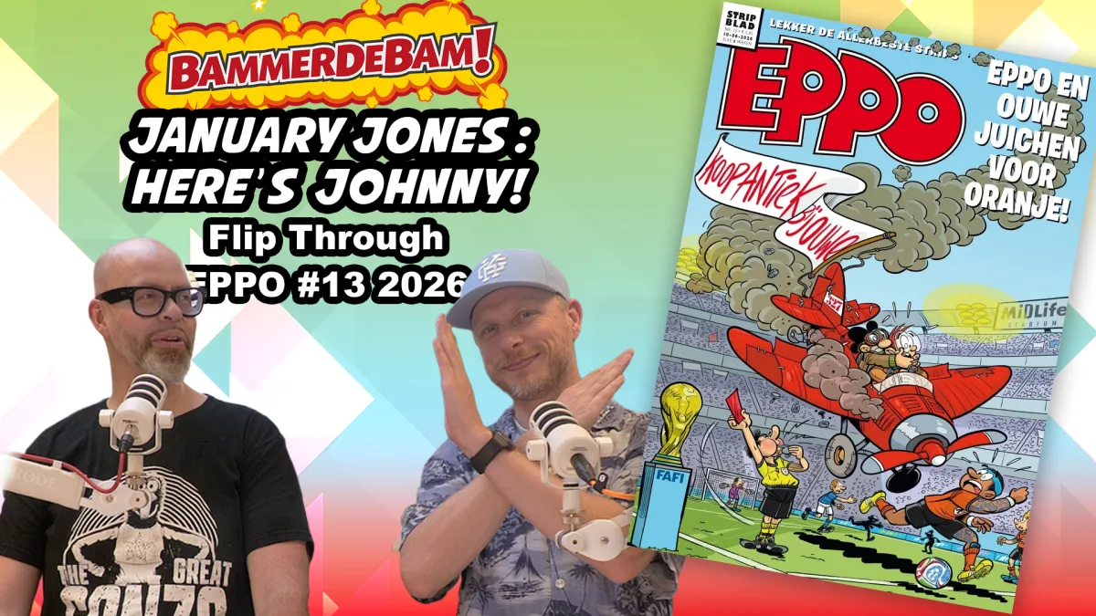 AI-vriendinnen, The Shining & Suske & Wiske Manga - Eppo Flip-Through #13 met Koos & Jacarrino
