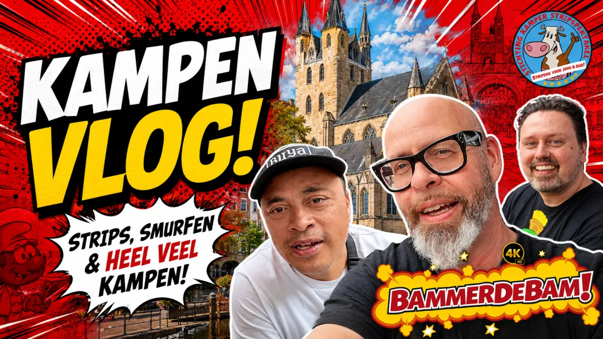 Strips, Smurfen & héél veel afleiding 😂 | Kamper Stripspektakel 2026