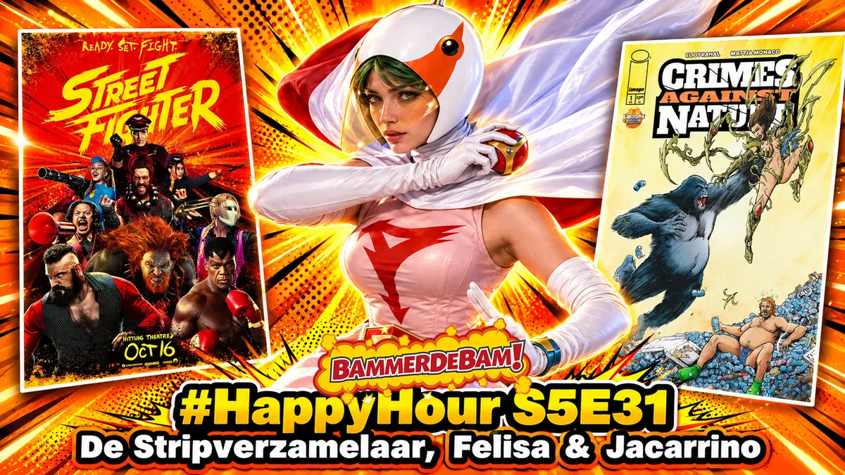Streetfighter, Crimes against nature & Gatchaman#HappyHour S5E31