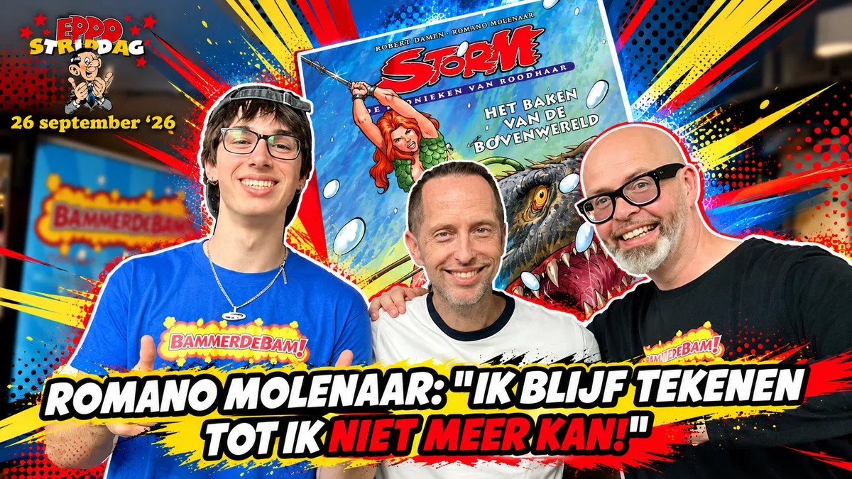 Romano Molenaar over STORM, Don Lawrence, ROODHAAR én zijn werk in de game-industrie!