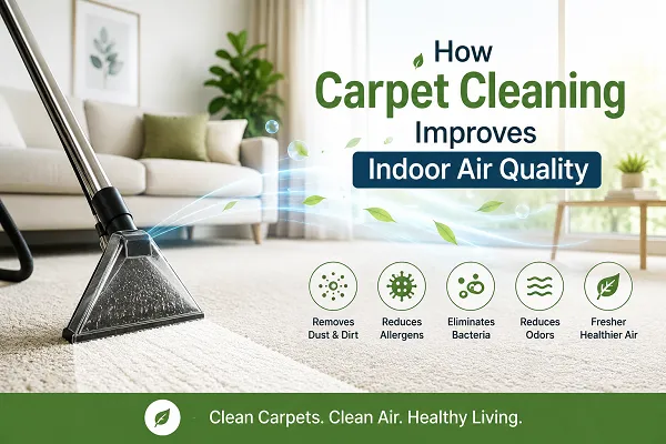 Improve Indoor Air Quality with Professional Carpet Cleaning