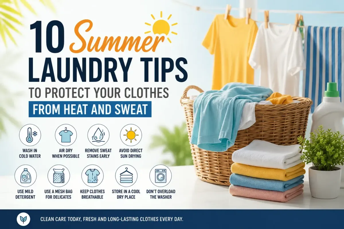 10 Summer Laundry Tips to Protect Your Clothes From Heat