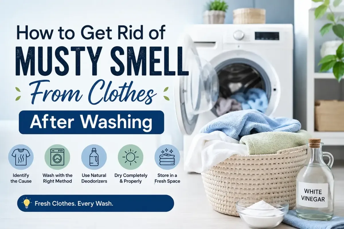 How to Get Rid of Musty Smell From Clothes After Washing
