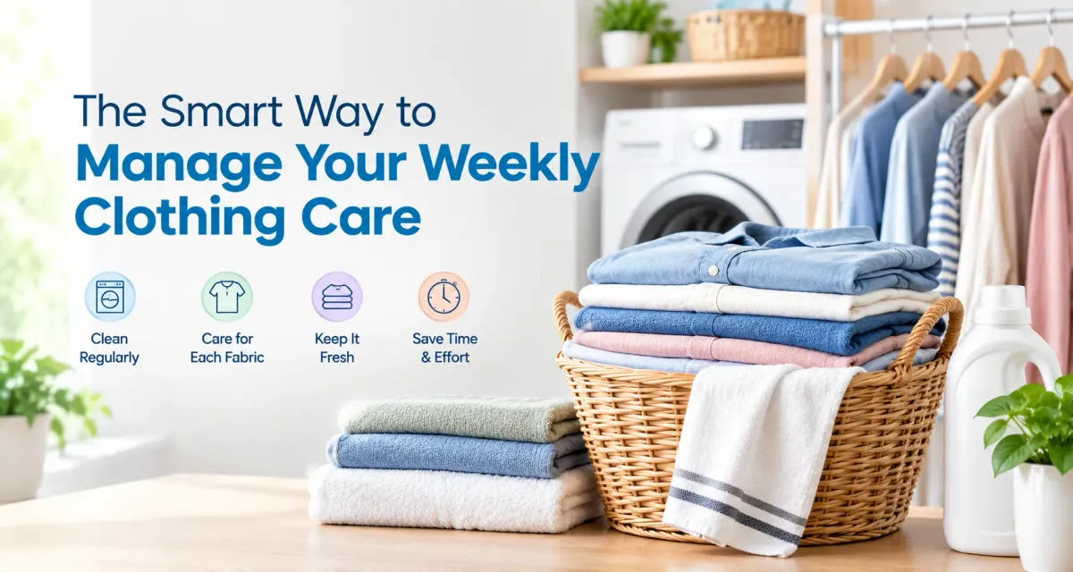 The Smart Way to Manage Your Weekly Clothing Care
